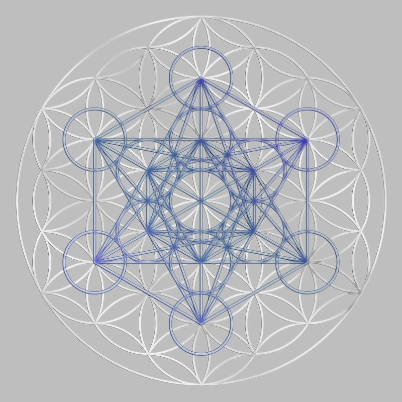 Le cube de Metatron - Fleur de la vie