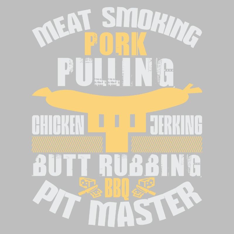 MEAT SMOKING PORK PULLING PIT MASTER
