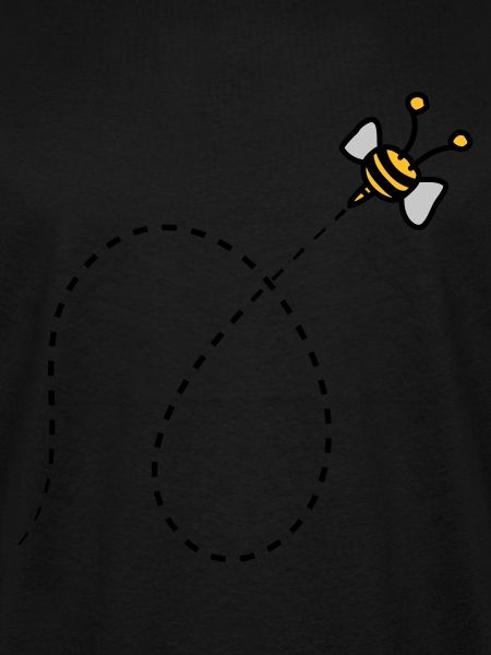 Dashed line bee