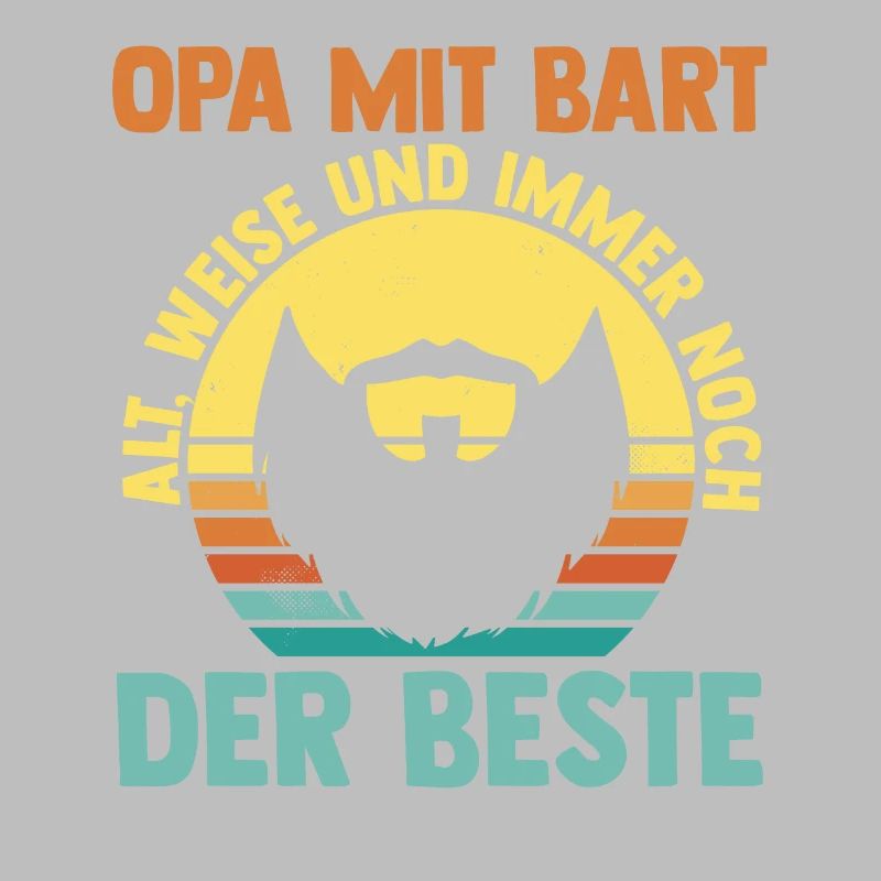 Papi avec une barbe