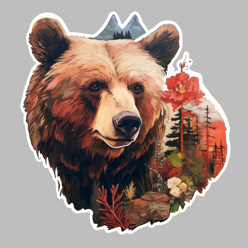 Ours à l’état sauvage
