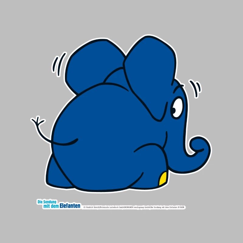 L’éléphant se cache