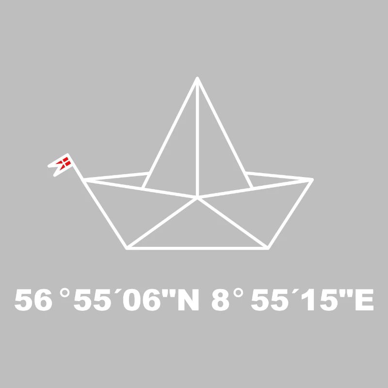 Folding Boat Coordinates Design , Ejerslev Havn