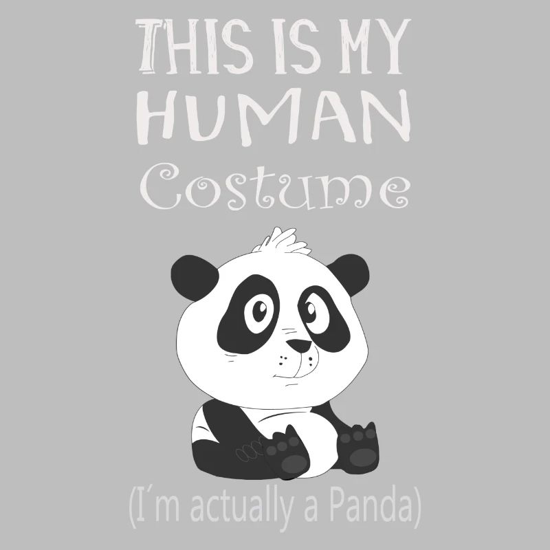 Mensch Kostüm - ich bin eigentlich ein Panda