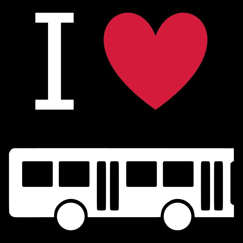 ★ Couleurs de conception modifiables ★ J'aime les bus