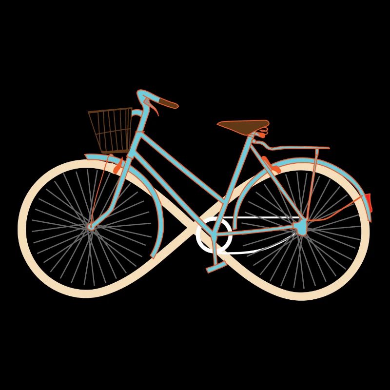 Fahrrad Unendlichkeit - Bikes - Rad - Geschenk