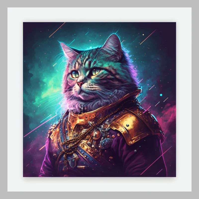 Der Herrscher der Galaxy ist eine Katze