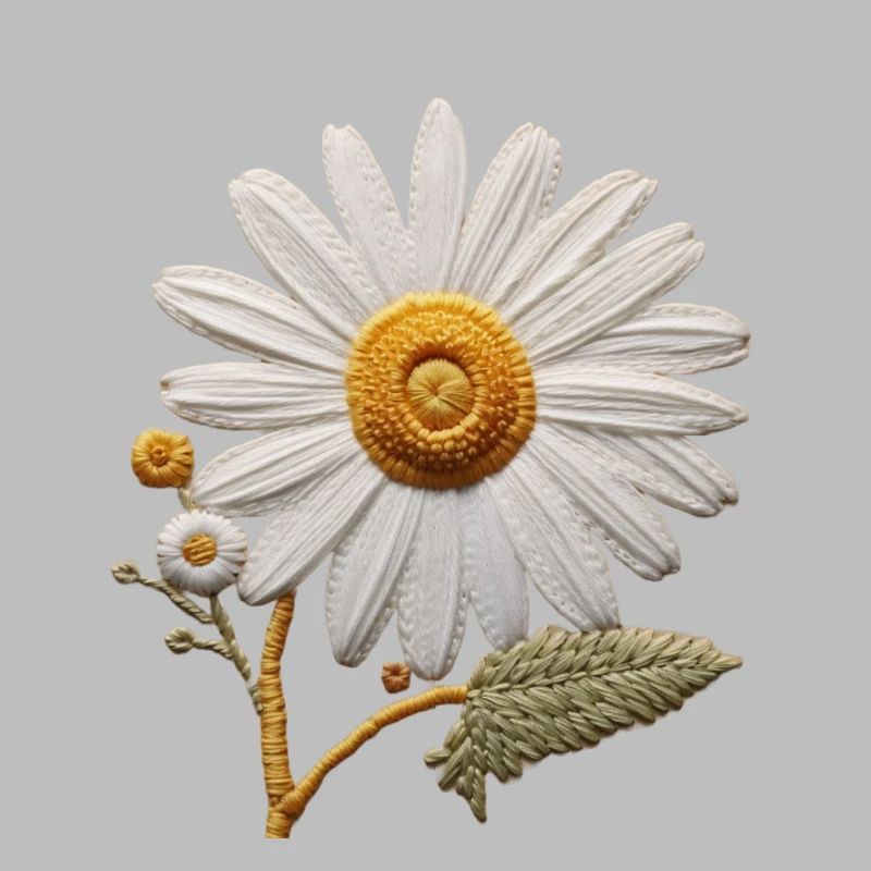 Gesticktes Gänseblümchen
