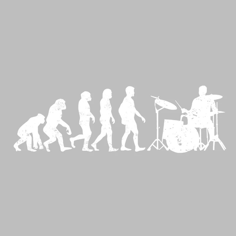 Drummer évolution cadeau batterie batteur