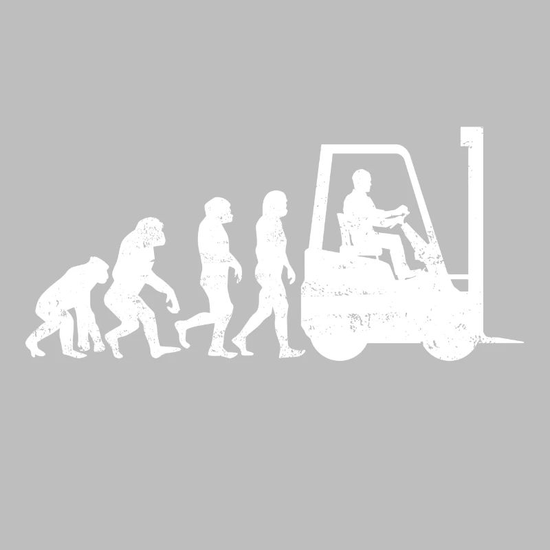 Staplerfahrer Evolution gabelstapler geschenk