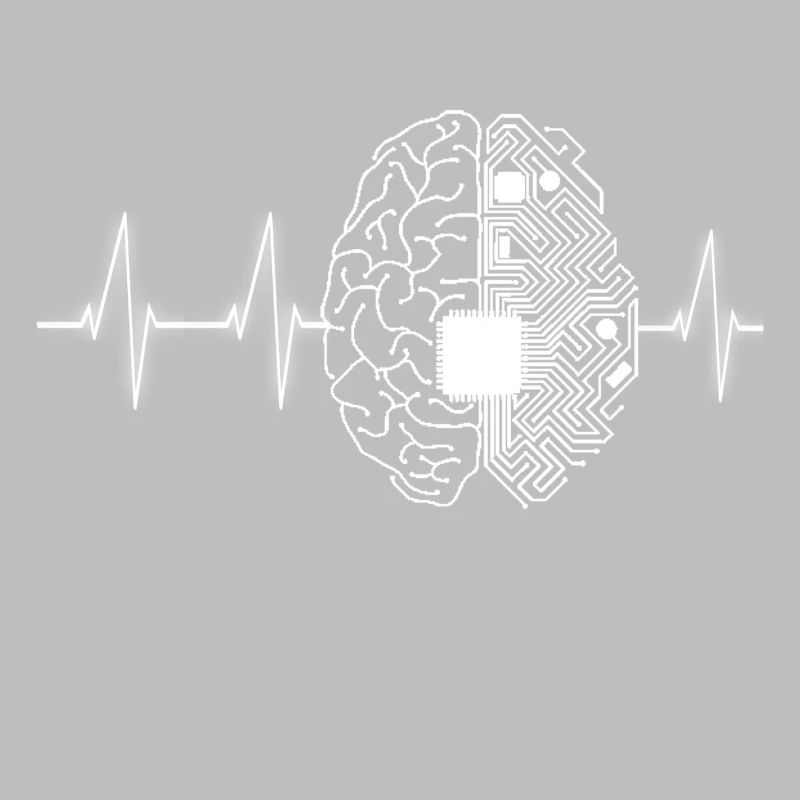 Programmeur Lover Programmer Heartbeat design