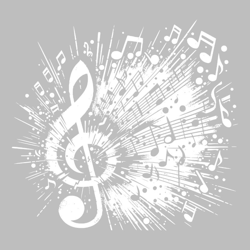 Exploding Music Clef Scale