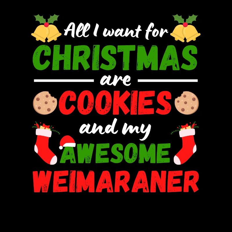 Christmas Weimaraner Biscuits