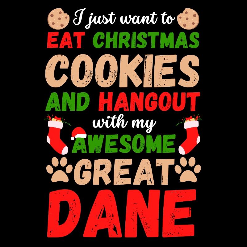 Biscuits de Noël Great Dane