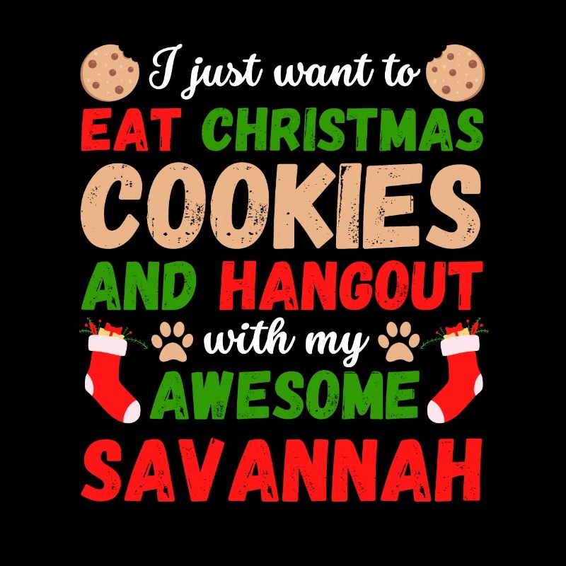 Biscuits de chat De Noël Savannah
