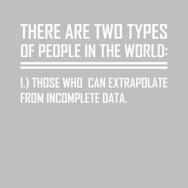 Data extrapolate statistics formula