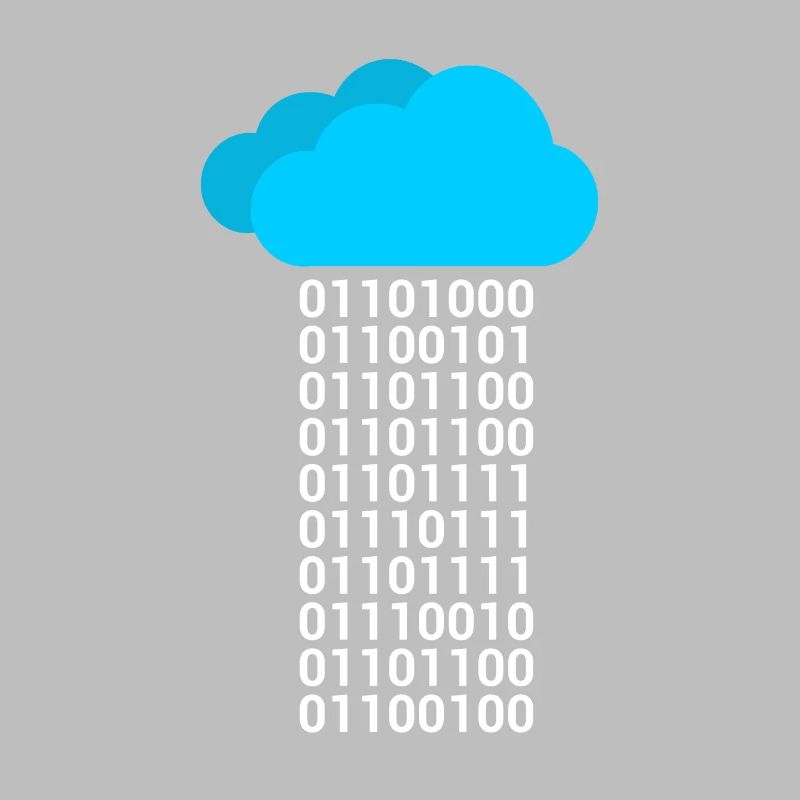 Informatique Binary Cloud Cloud