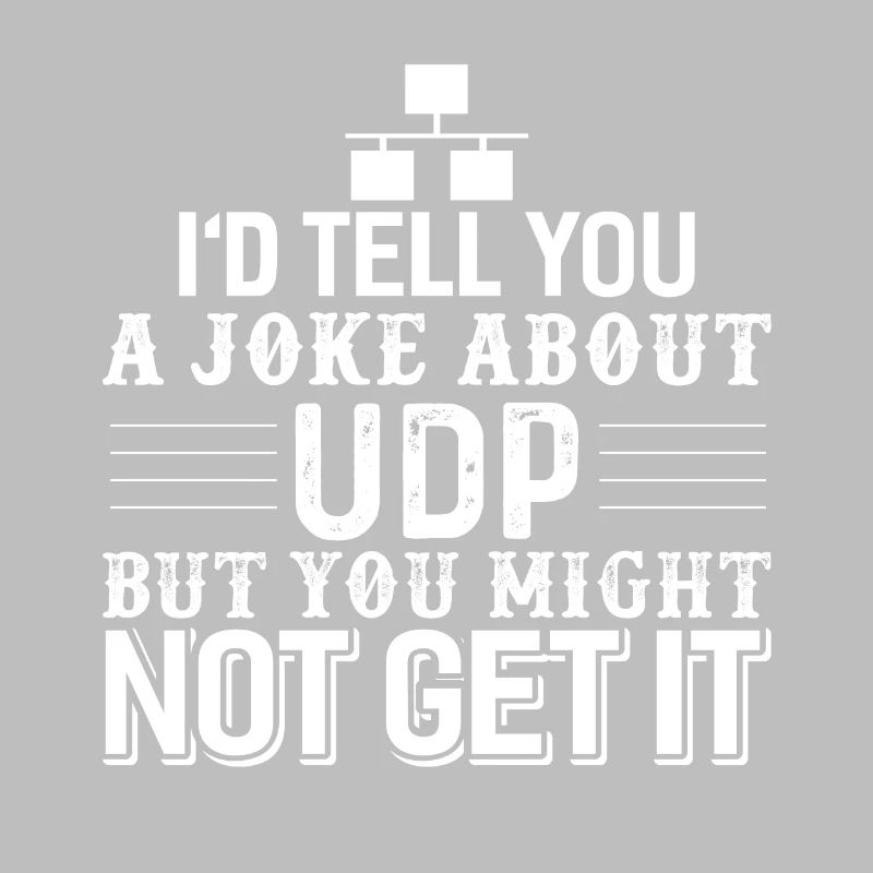 Informatique UDP blague programmeur d’ordinateur