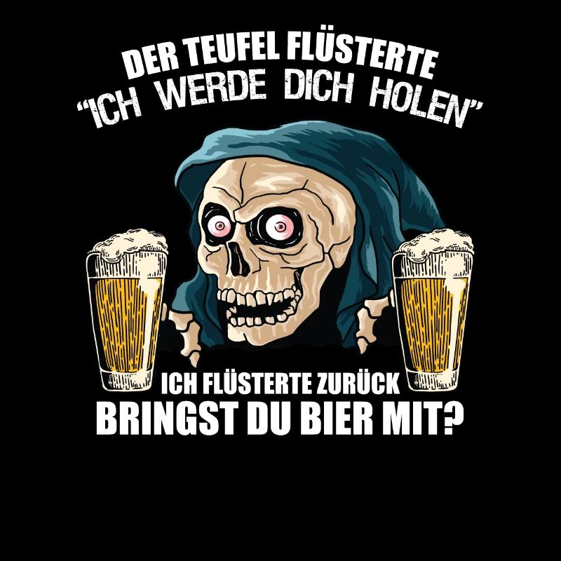 Bier - Teufel - Sensenmann