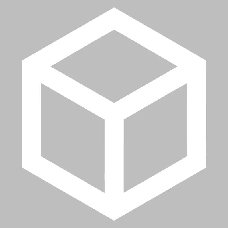 Simple. White. Cube