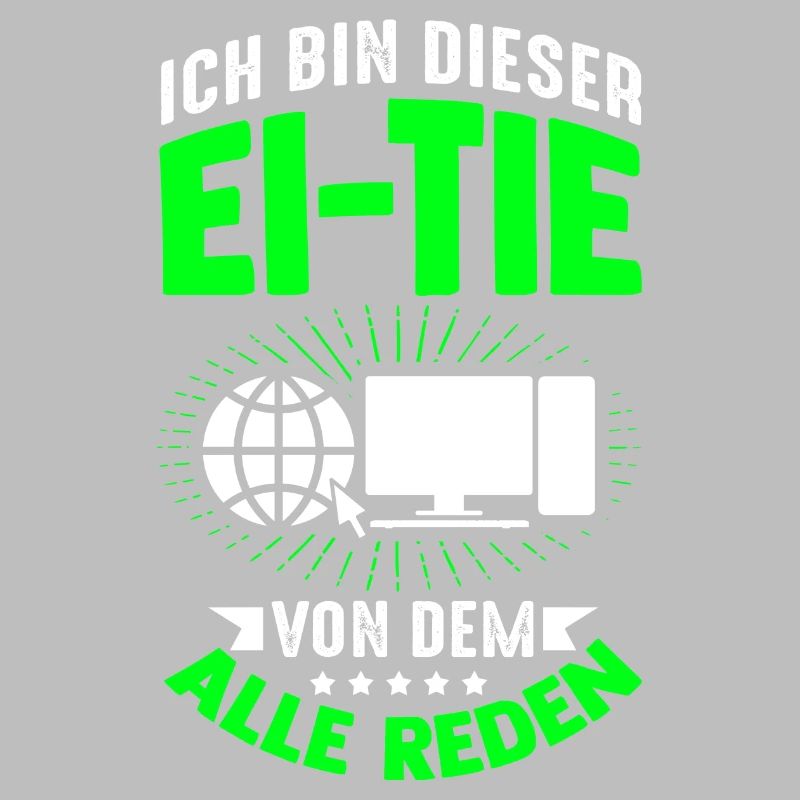 IT Computer PC Profession Abreit Computer Fan Saying IT