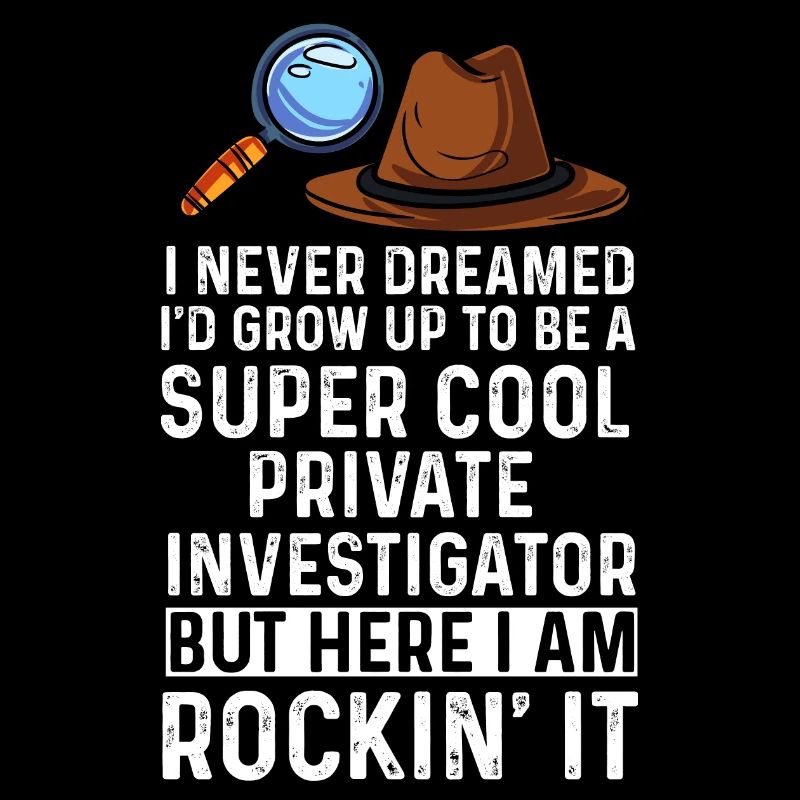 Conception super cool de détective privé