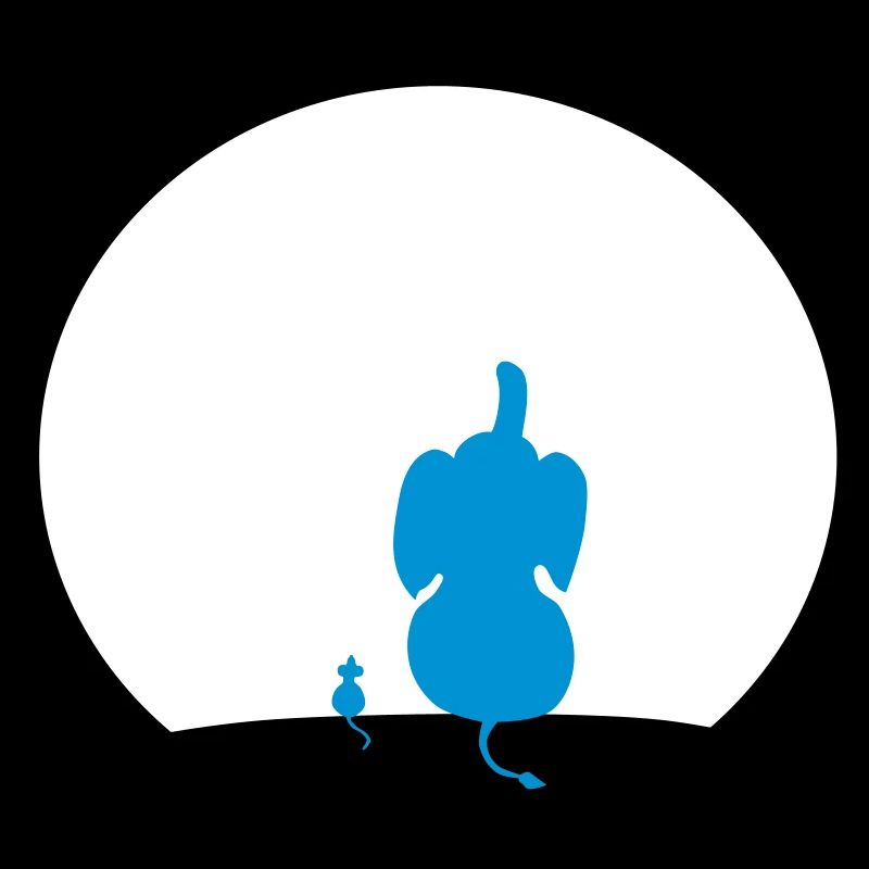elefant mouse moon