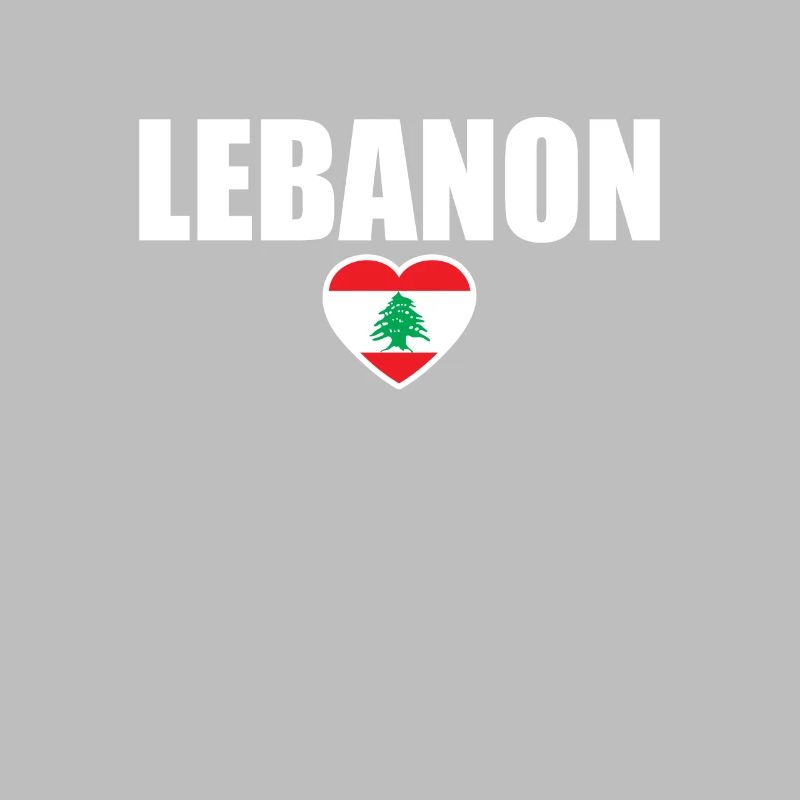 Liban Amour Drapeau Libanais Libanais
