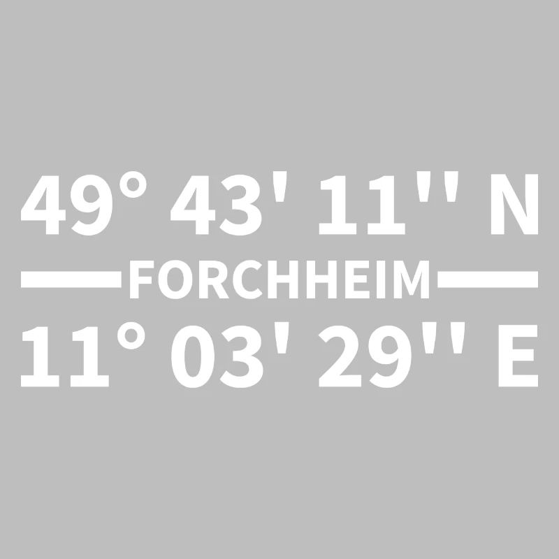 Forchheim coordinates