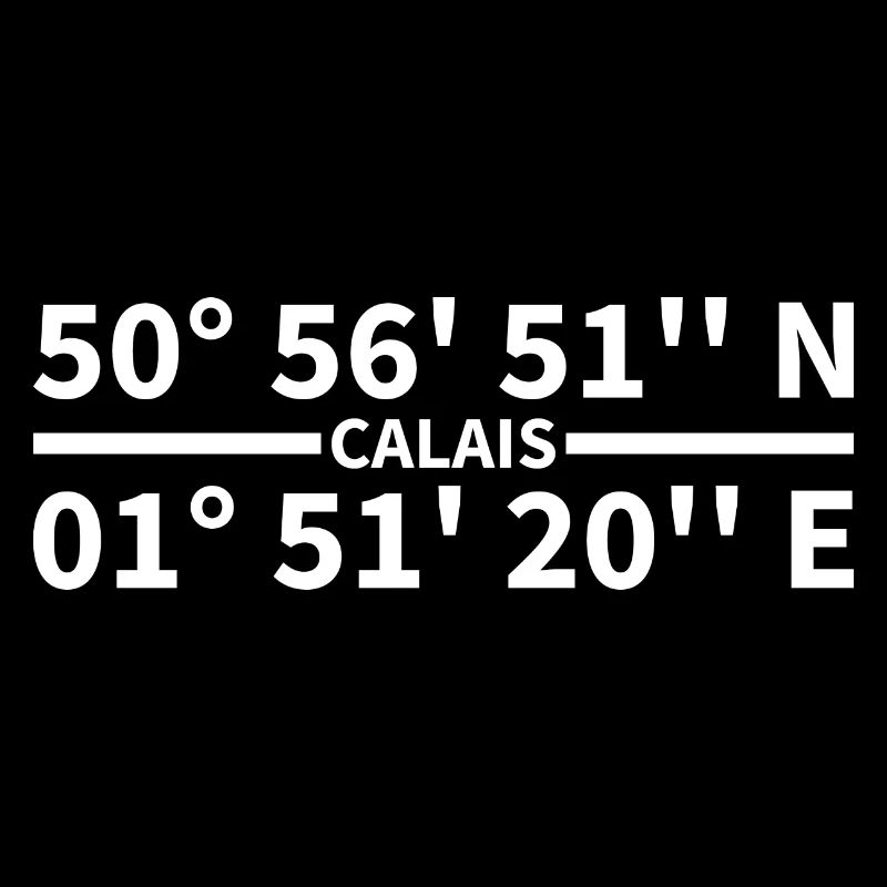 Coordonnées de Calais