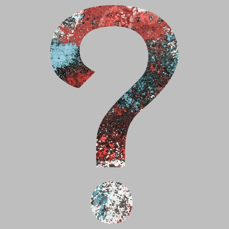 Abstract Question Mark