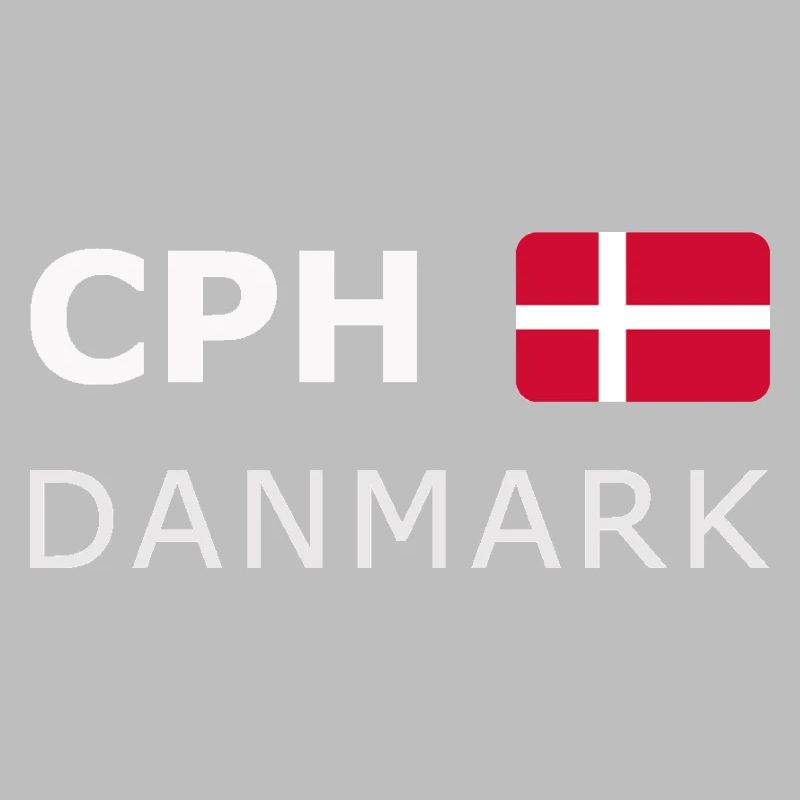 CPH DANMARK white-lettered 400 dpi