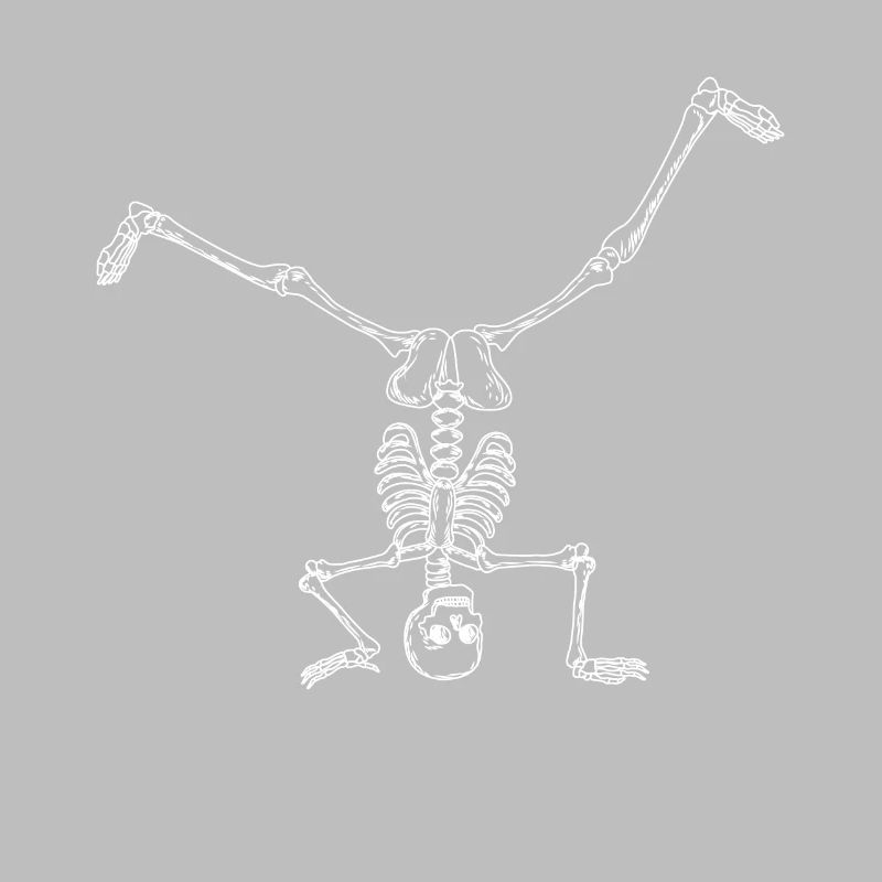 Breakdance breakdancer breakdance squelette