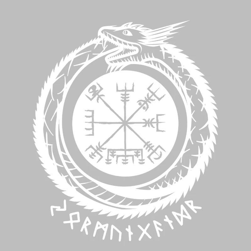 Jörmungandr mit Wikinger Kompass