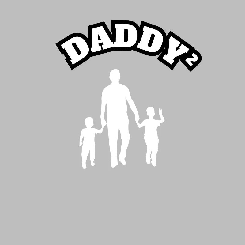 Daddy² 2 Garçons Blanc