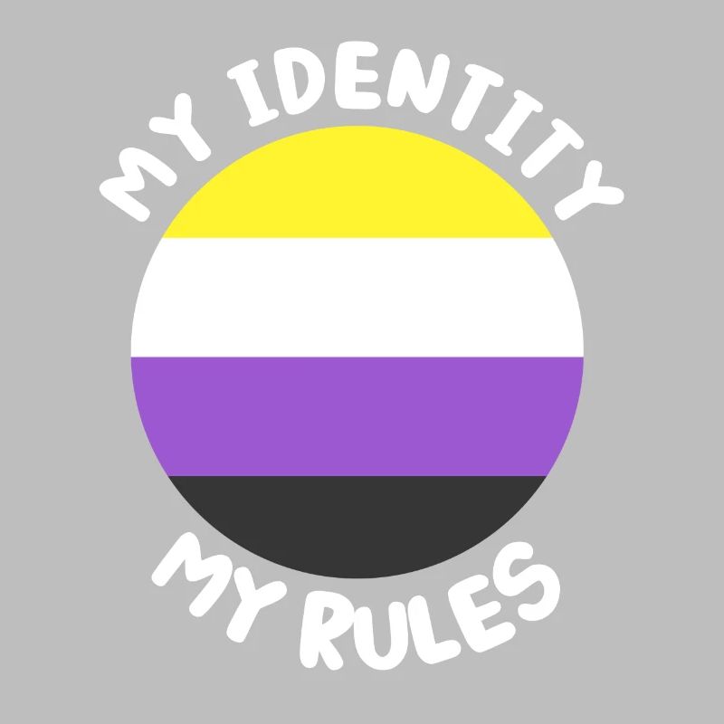 Non-binary non-binary flag LGBTQ gift