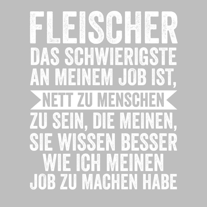 Fleischer Beruf Fleischerei Geschenk