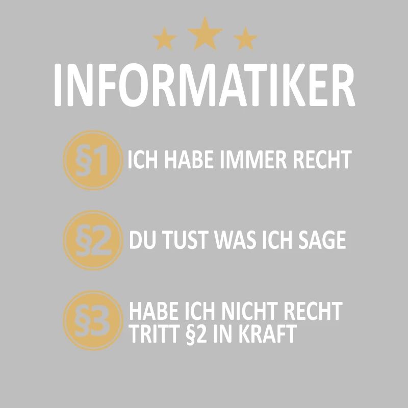 Informatiker Programmierer Informatik Spruch