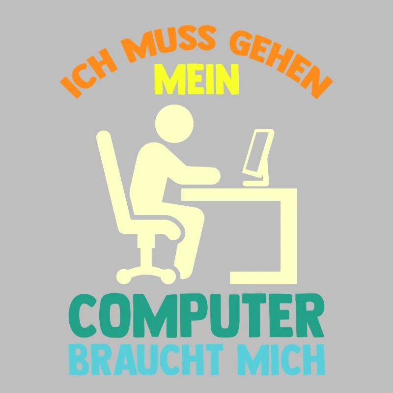 Computer Gamer Zocker Programmierer Administrator