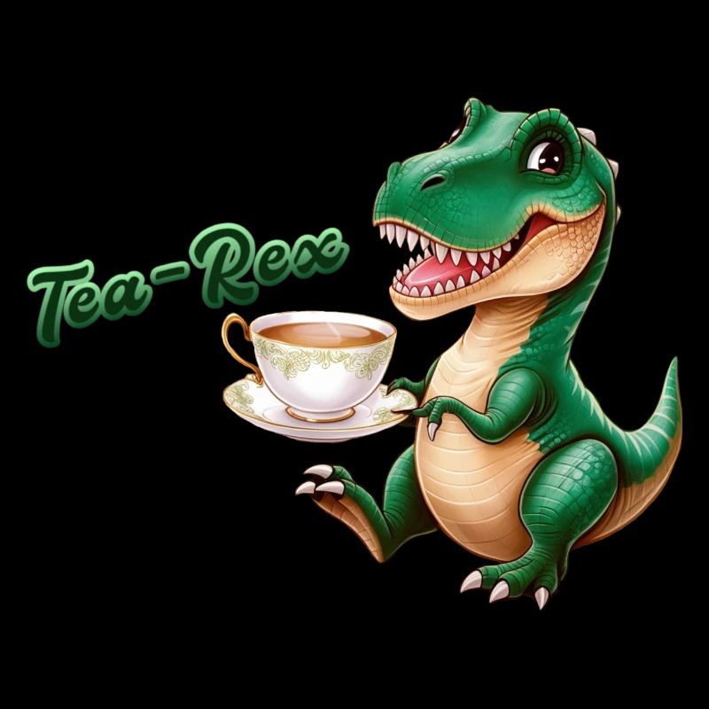 Tea-Rex |T-Rex | Rex | Dinosaur | Pun