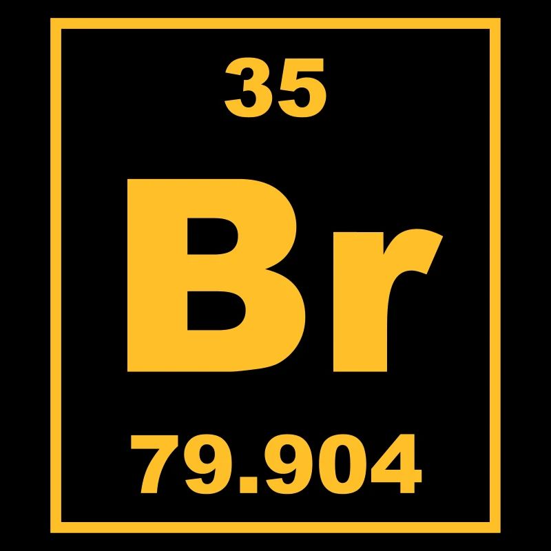 Element 35 - Br (bromine) - Small