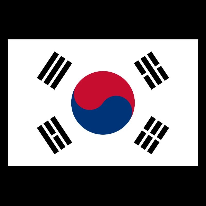 Drapeau national de Corée du Sud