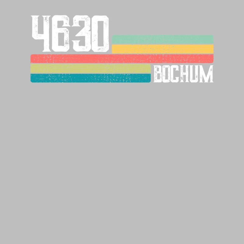 Retro Bochum Einwohner Stadt Bochumer PLZ Geschenk