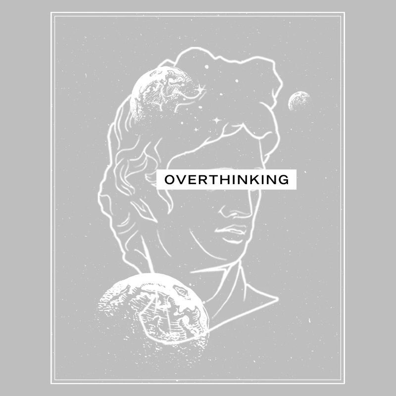 Overthinking space e-girl 90s retro reflection
