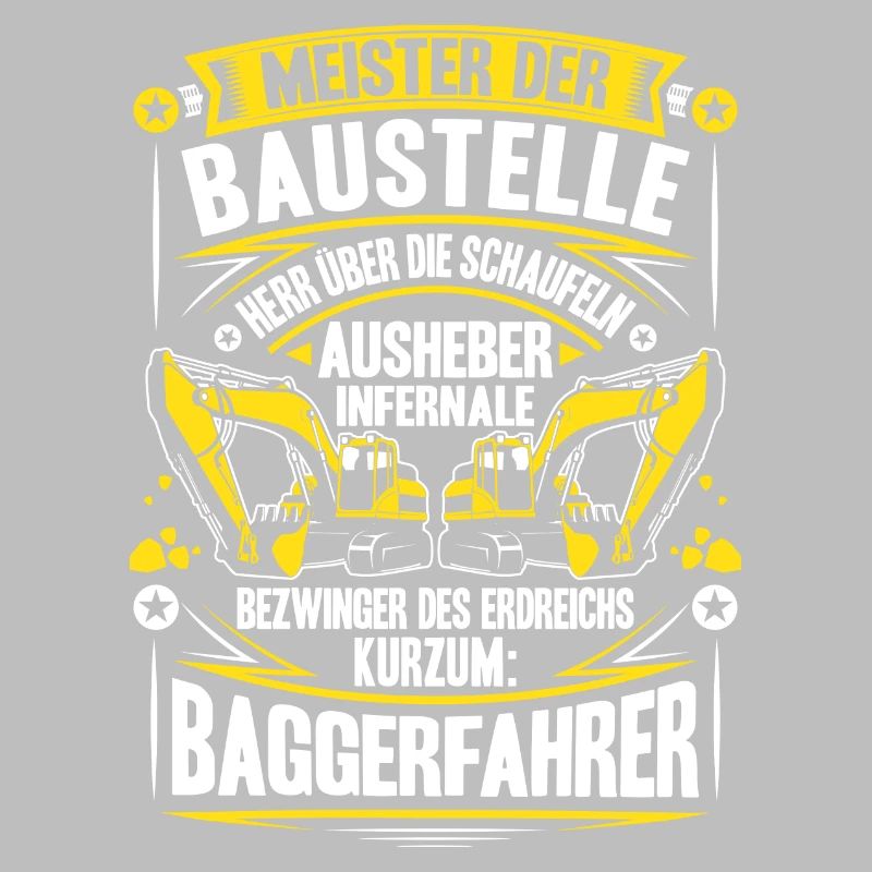 Baggerfahrer Baggerführer Baugeräteführer Bagger