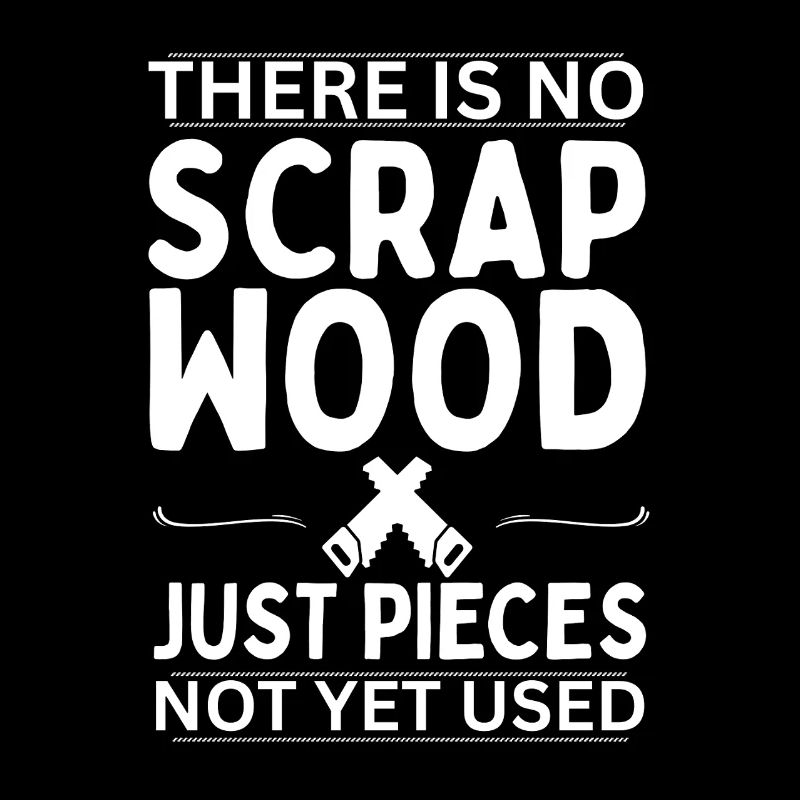 Pas de déchets de bois - juste des pièces pas encore utilisées