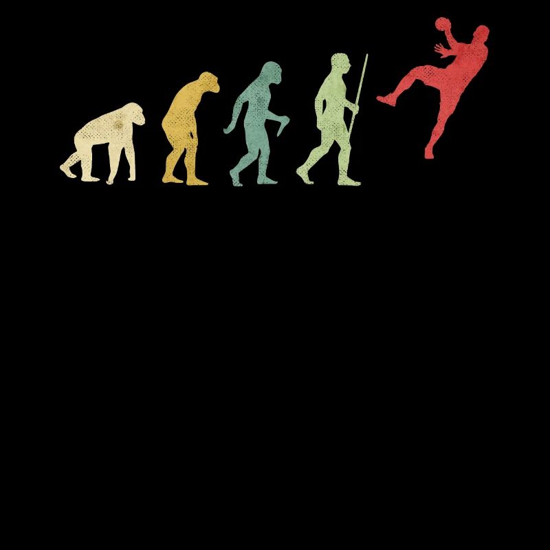 Handboll wirf männliche Evolution