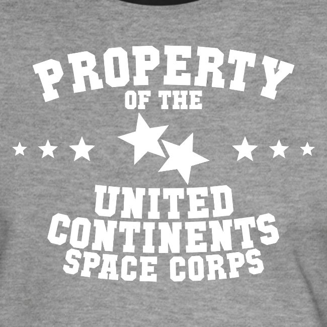 Property Of United Continents Space Corps - White