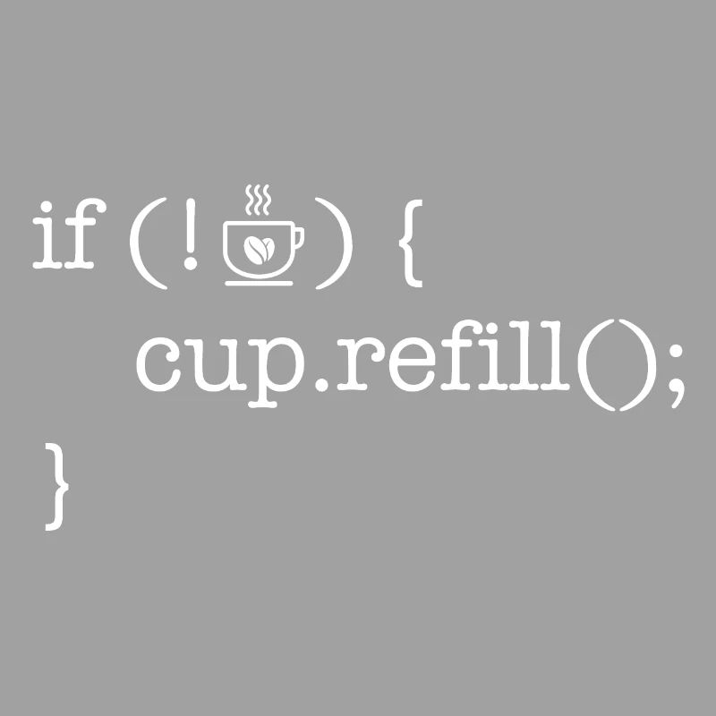 Coffee code lover software developer programmer