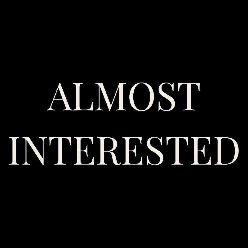 Fast interessiert | Lustige, sarkastische Introvertierte Staty